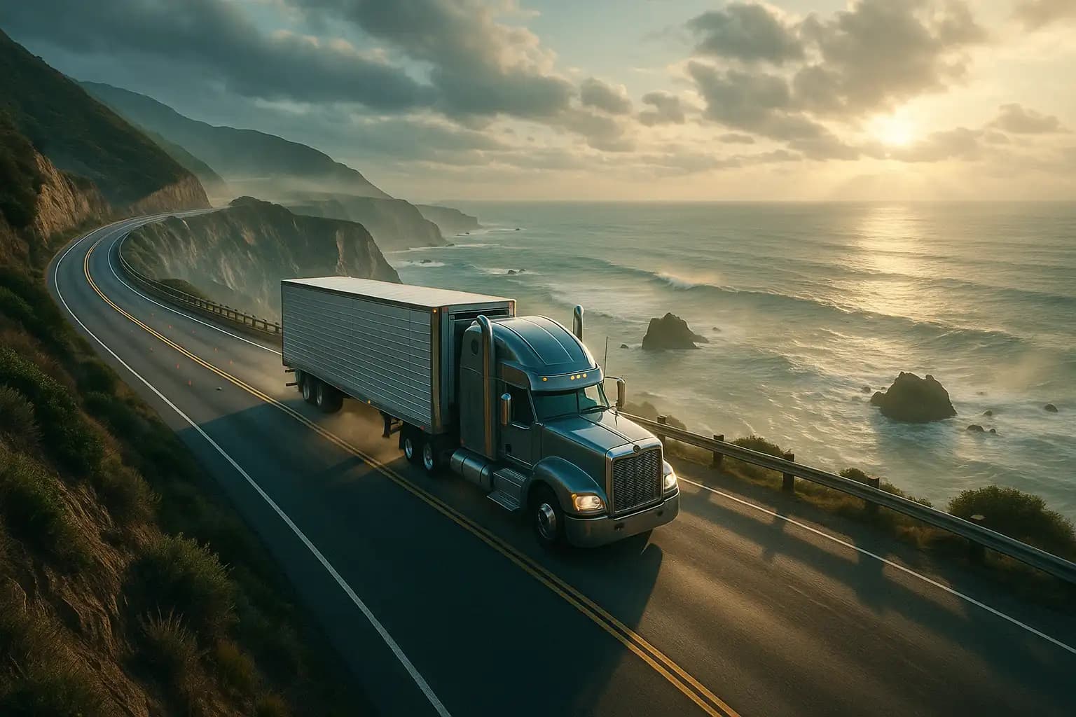 AI and logistics in trucking industry
